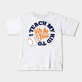 Hit and Steal Kids T-Shirt